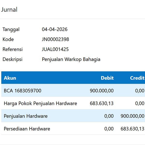 Jurnal Otomatis